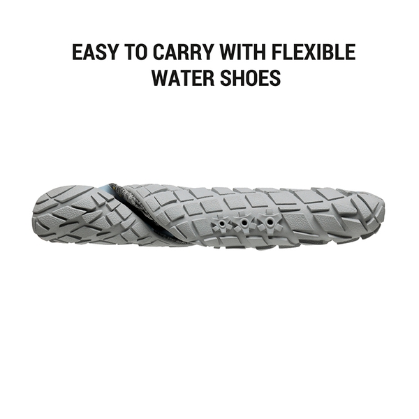 Men's Lightweight Water Shoes - GREY BLUE - 4